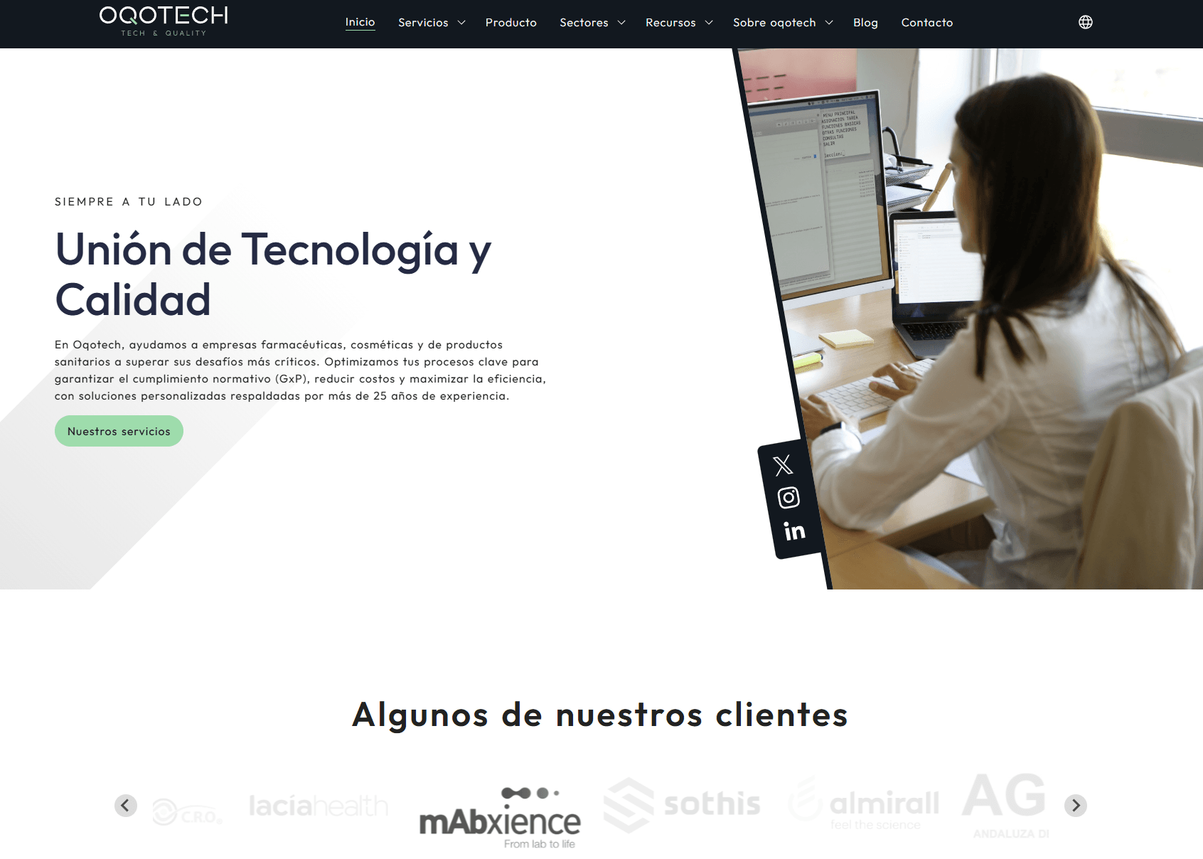 oqotech marketing digital y contenido web